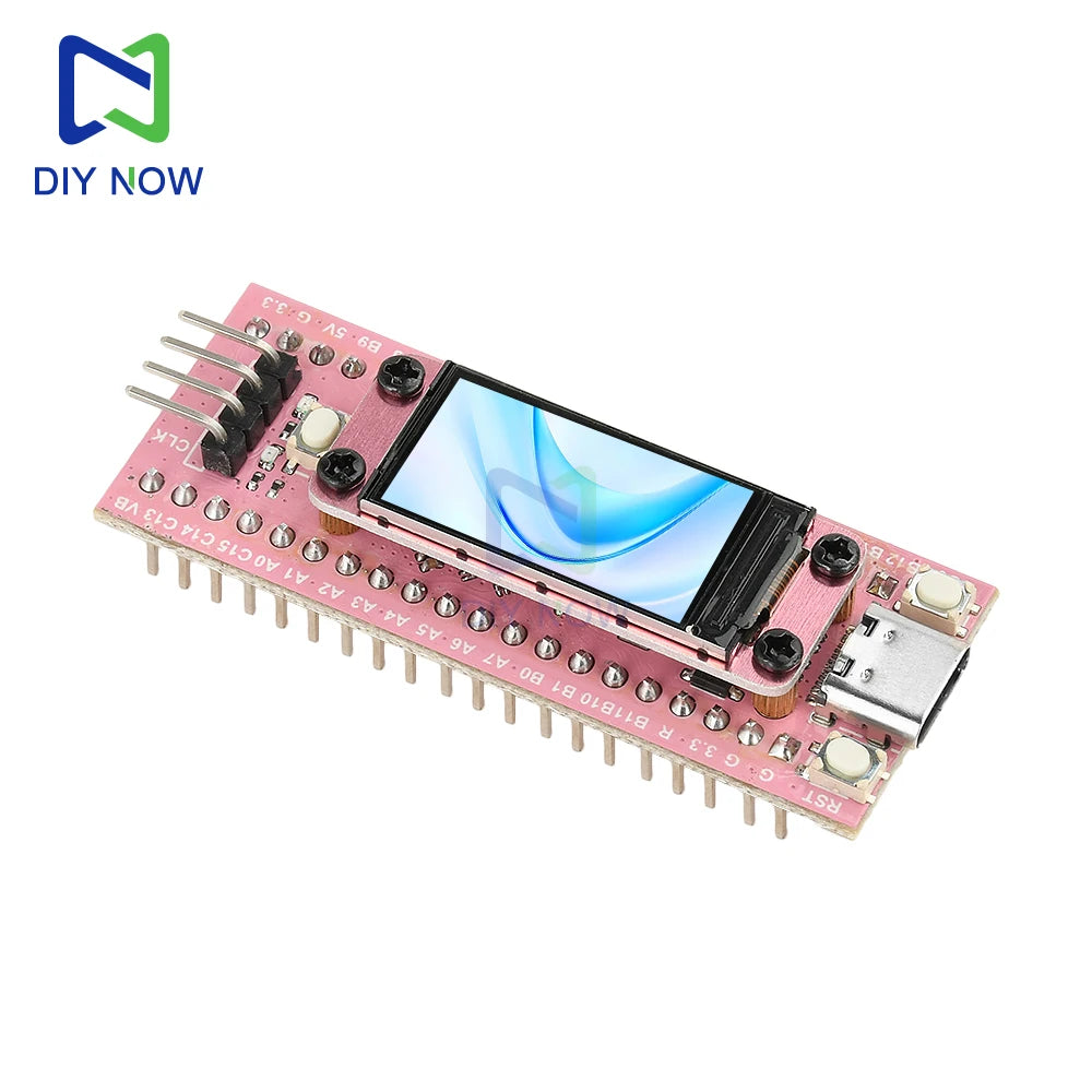 80x160 0.96 inch LCD TFT color screen display STM32 TFT development board core board ARM microcontroller Type C STM32F103C8T6