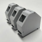 Housing Din-Rail Mounting RJ45 Keystone Jack Holder For Module Labeling Field Earth Spring IP20 Dust-Proof Laptop Box
