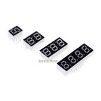 5pcs Led Digital Tube Display 0.28/0.36/0.4/0.56/0.8-inch 1/2/3/4-bit 7 Segment Common Cathode/anode Red/white/yellow/green/blue