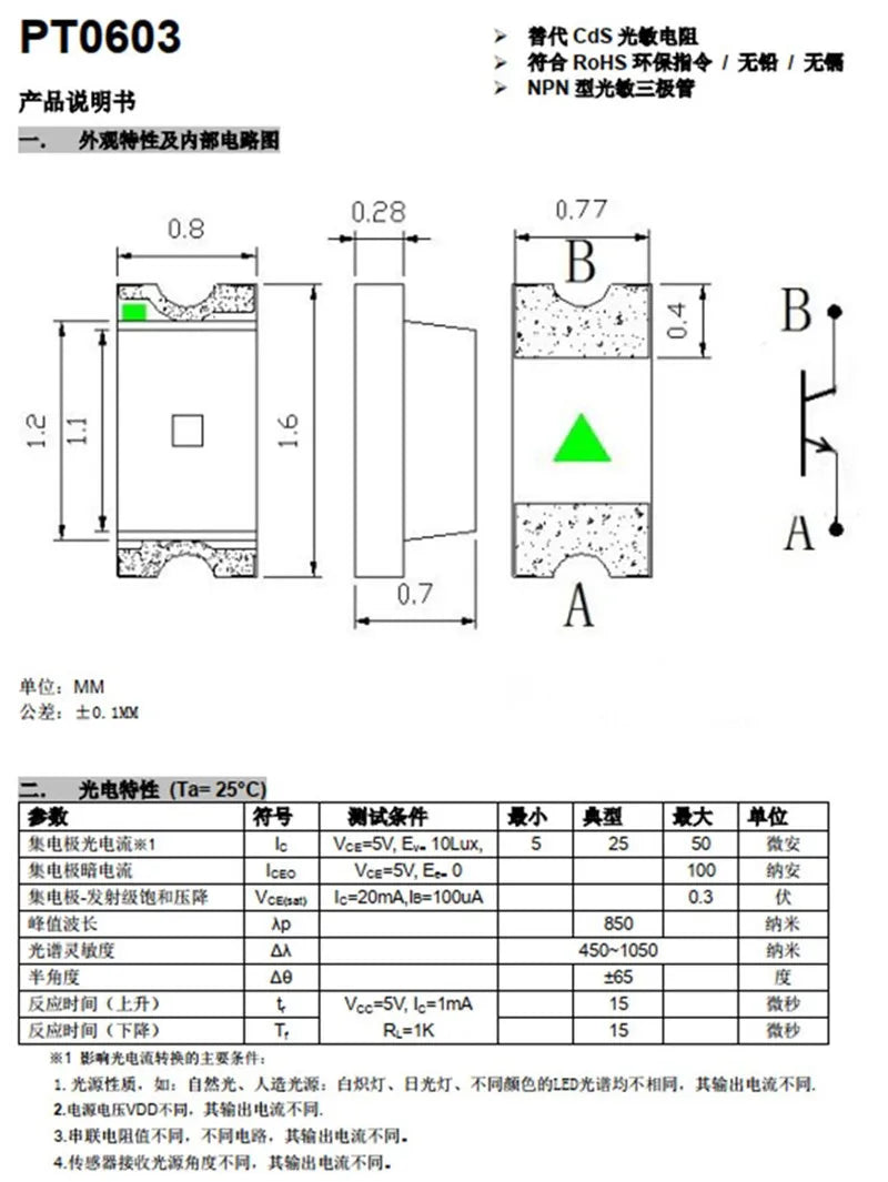 20PCS 1206 0805 0603 940nm IR Receive Head Infrared Emitting Transmit Diode Sensor Photodiode SMD Infrared LED