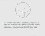 Miaomiaoce Digital Baby Smart Thermometer Clinical Thermometer High-precision Constant Monitor High Temperature Alarm
