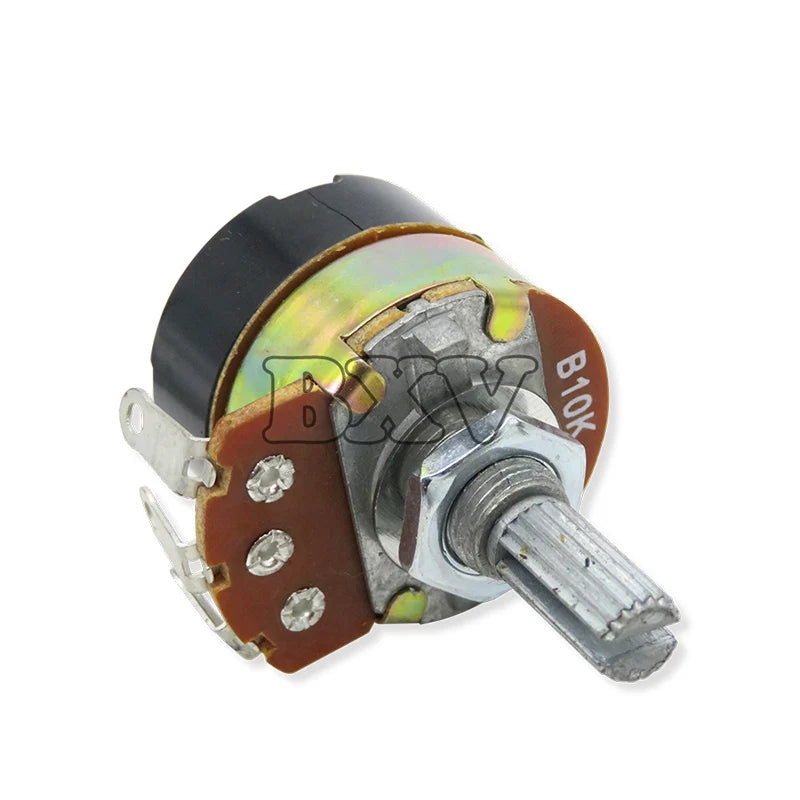 WH138-1 Potentiometer Adjustable Resistance Speed Regulator With Switch WH138 B5K B10K B20K B50K B100K B250K B500K 10K 100K 2PCS