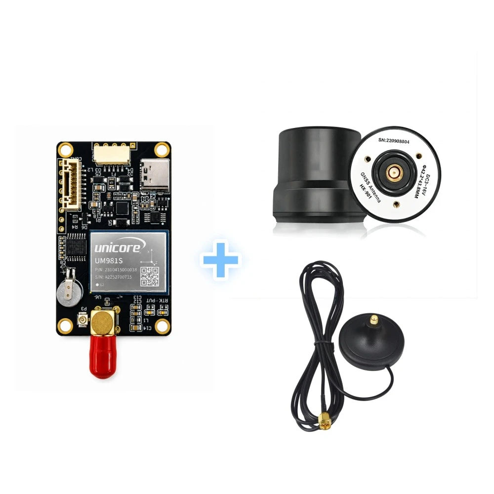 UM981S RTK GNSS Module IMU INS Tilt Surveying Board Multi-Frequency Centimeter Positioning GPS BDS Receiver for Survey GIS