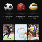 New Ball Pressure Gauge Digital Display Barometer 0-1.4BAR With Rubber Protective Cover For Football Basketball Volleyball