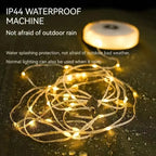 4-in-1 Camping Light LED Reel String Lights Outdoor USB Camping Lamp Recyclable LED Night Light For Garden Tent Room Decor