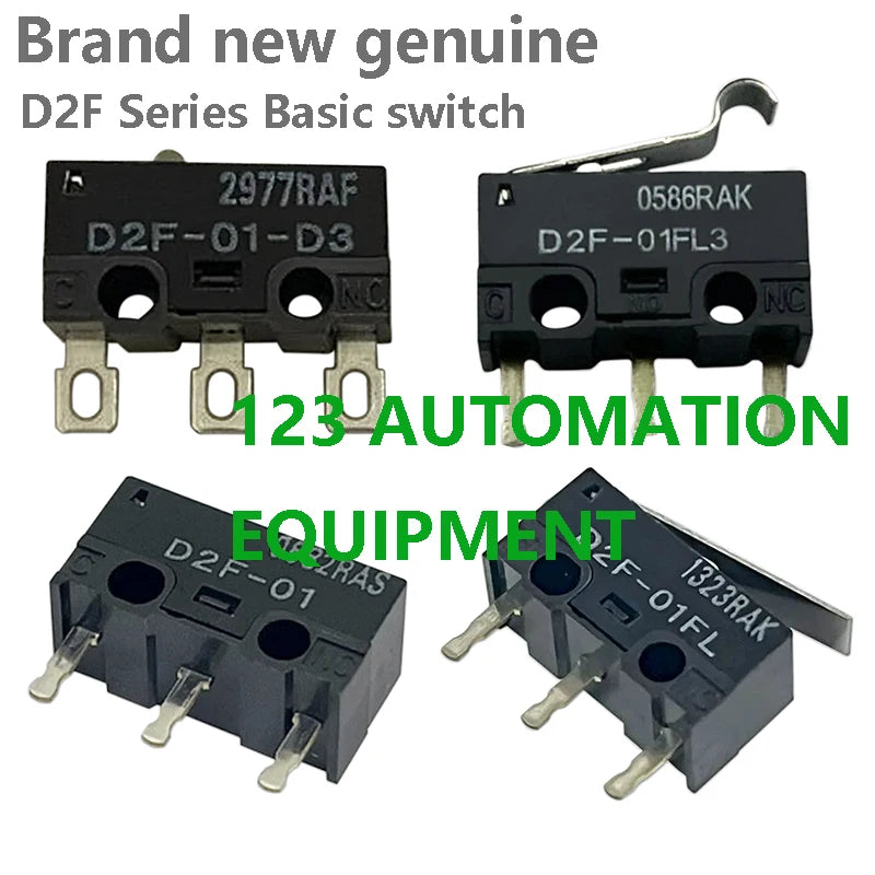 20PCS Authentic New Omron D2F D2F-01 01F 01FL 01FL3 01L 01F-T 01L-A1 01FL-D 01-D3 Subminiature Basic Switch