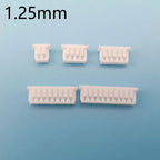 50Pcs SH1.0 JST 1.25 ZH1.5 PH2.0 XH2.54 2/3/4/5/6/7/8/9/10 Pin Housing Shell Connector 1.0/1.25/2.0/2.54mm Plastic Case