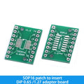 10PCS PCB Board Kit SOP24 SOP8 SOP14 SOP16 SOP20 SOP28 SMD Turn To DIP Adapter Converter Plate SOP 8 14 16 20 24 28