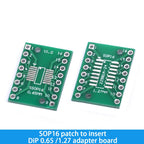 10PCS PCB Board Kit SOP24 SOP8 SOP14 SOP16 SOP20 SOP28 SMD Turn To DIP Adapter Converter Plate SOP 8 14 16 20 24 28