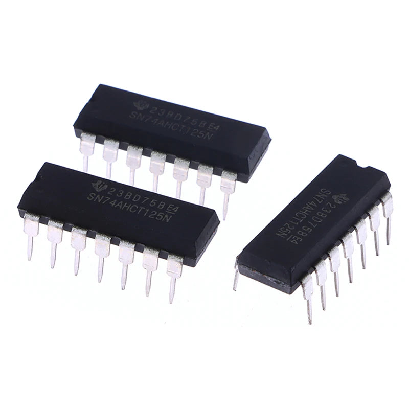 5pcs/lot SN74AHCT125N 74AHCT125 74AHCT125N In-line DIP-14 Logic Chip