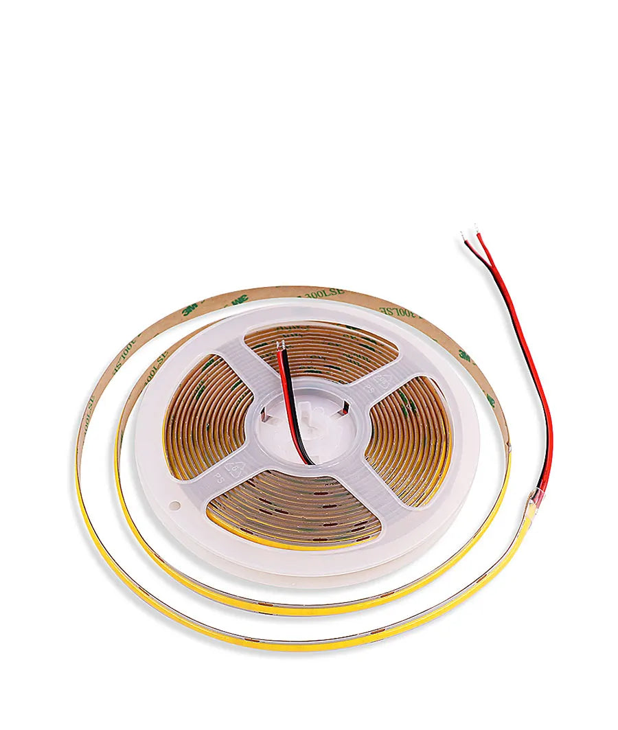 FOB COB LED Strip Lights 3mm 5mm 8mm 10mm 12V 24V Flexible Dimmable LED Tape Easy Install Cuttable 3000K 4000K 6000K LED Tape
