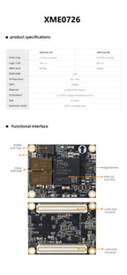 MicroPhase ARM Industrial grade FPGA Core Board XME0726 Xilinx Zynq 7000 SoC FPGA XC7Z010 XC7Z020 ZYNQ Core Board