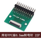 1PC FFC/FPC Adapter Board 0.5mm To 2.54mm Connector Looper 6/8/10/12/20/24/26/30/34/40/50/60/80-pin Flexible Cable Adapter Board