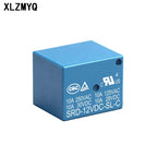 50PCS Mini 5 Pins SRD-05VDC-SL-C SRD-12VDC-SL-C SRD-24VDC-SL-C Relais Rele Relay 10A 5V 12V 24V DC SRD
