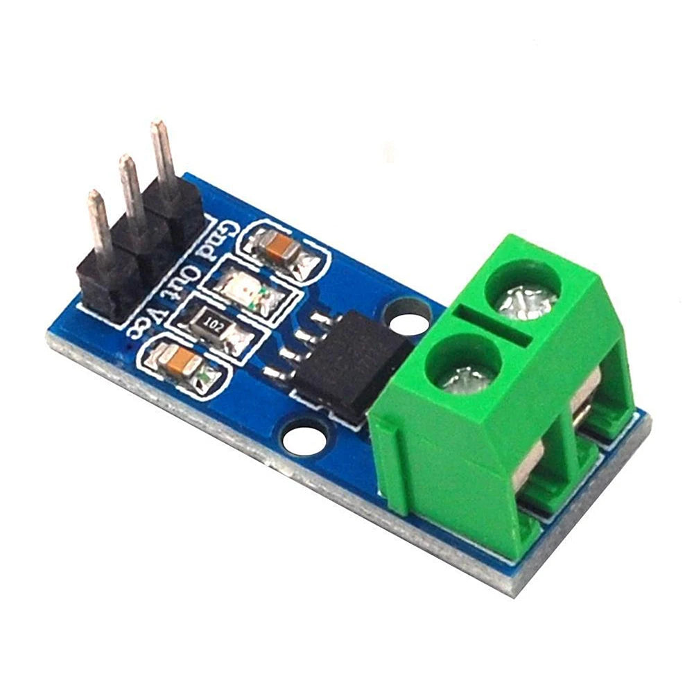 ACS712 Current Sensor Module Detector 5A/20A/30A Range Hall Effect Current Sensor Module