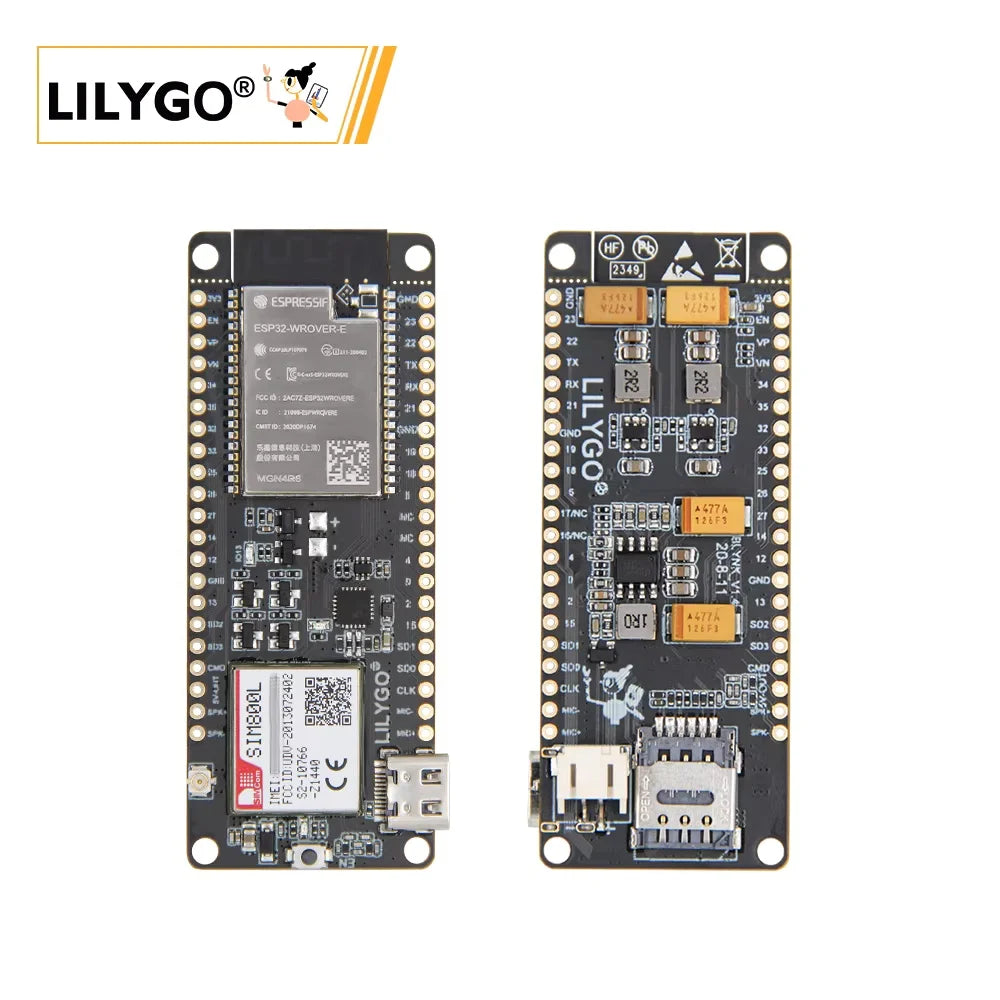 TTGO T-Call V1.4 ESP32 WiFi Bluetooth Module with FPC Antenna SIM Card SIM800L Module SIM Card Slot