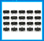 50PCS S8050 SS8550 2N4401 Printed J3Y NPN Power Transistor SMD Triode Package SOT23