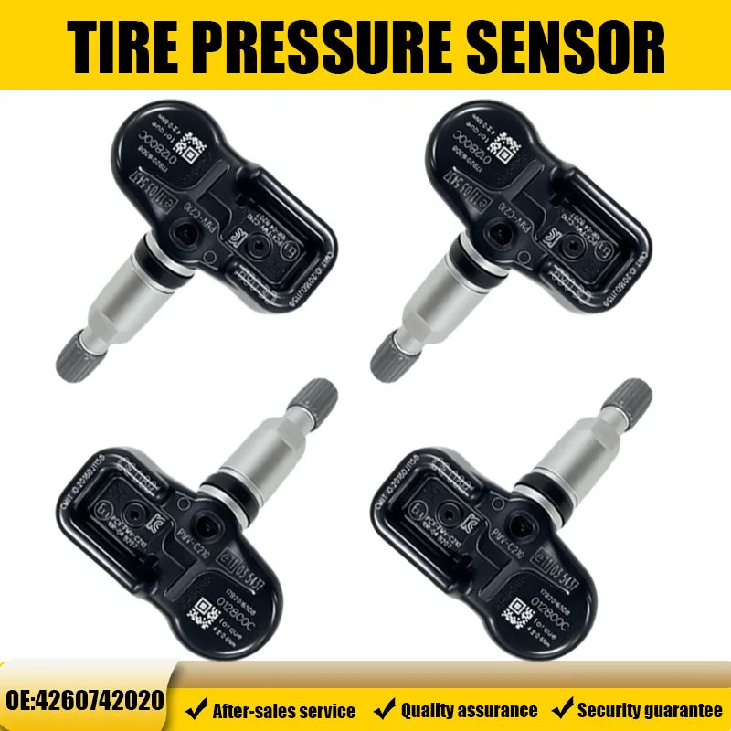 1/4PCS Tire Pressure Monitoring Sensor TPMS 4260742020 For Citroen C1 Lexus CT ES GS IS LS Series Compatible With PMV-C210