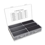 90mm/3.54inch Heat Shrink Tubing Kit 130 Pcs, Ratio 3:1 Adhesive Lined, Dual Wall Tube - Marine Grade, 6 Diameters, Wire Sleeves