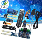 Capacitive Soil Moisture Sensors Module / Soil Humidity Digital Display Relay Control Module Automatic Watering TZT For Arduino