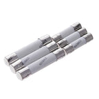 10PCS 0.1A 0.25A 0.5A 1A 1.5A 6X30MM 5X20MM Fast Blow Ceramic Fuse 5*20mm 250V 2A 2.5A 3A 3.15A 4A-30A Slow Break The Fuse Tube