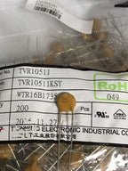 10PCS TVR10511 TVR 10511 10511V 10561 10621 10681 10751V 10751 10D511 10K511 10N511 510V 10MM NEW VARISTOR