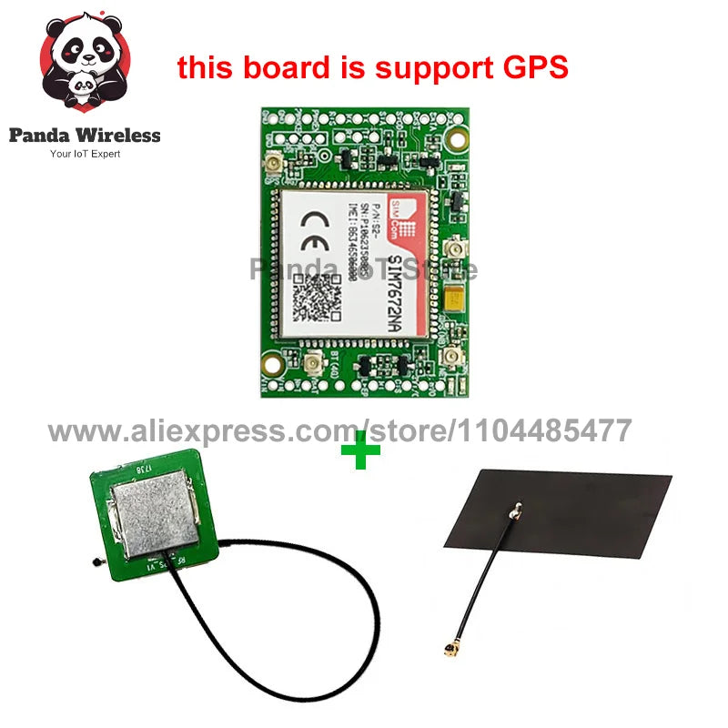 1Pcs SIM7670 SIM7672 A7670 A7672 A7676 SIM7070 SIM7000 Series LTE 4G Core Board CAT1+BT+GNSS(Optional) With kits