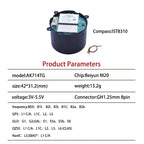 ZED-F9P/UM980/UM981/UM960/Beiyun M20 GNSS/GPS Centimeter-Level RTK Module with Helix Antenna Compass IST8310/RM3100,FOR UAV
