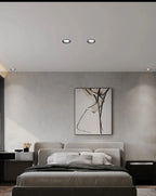 Recessed Tuya Bluetooth/Zigbee Matter 3CCT Smart LED Downlight 110V/220V 5W-12W Spotlight Bedroom Kitchen Indoor Downlight