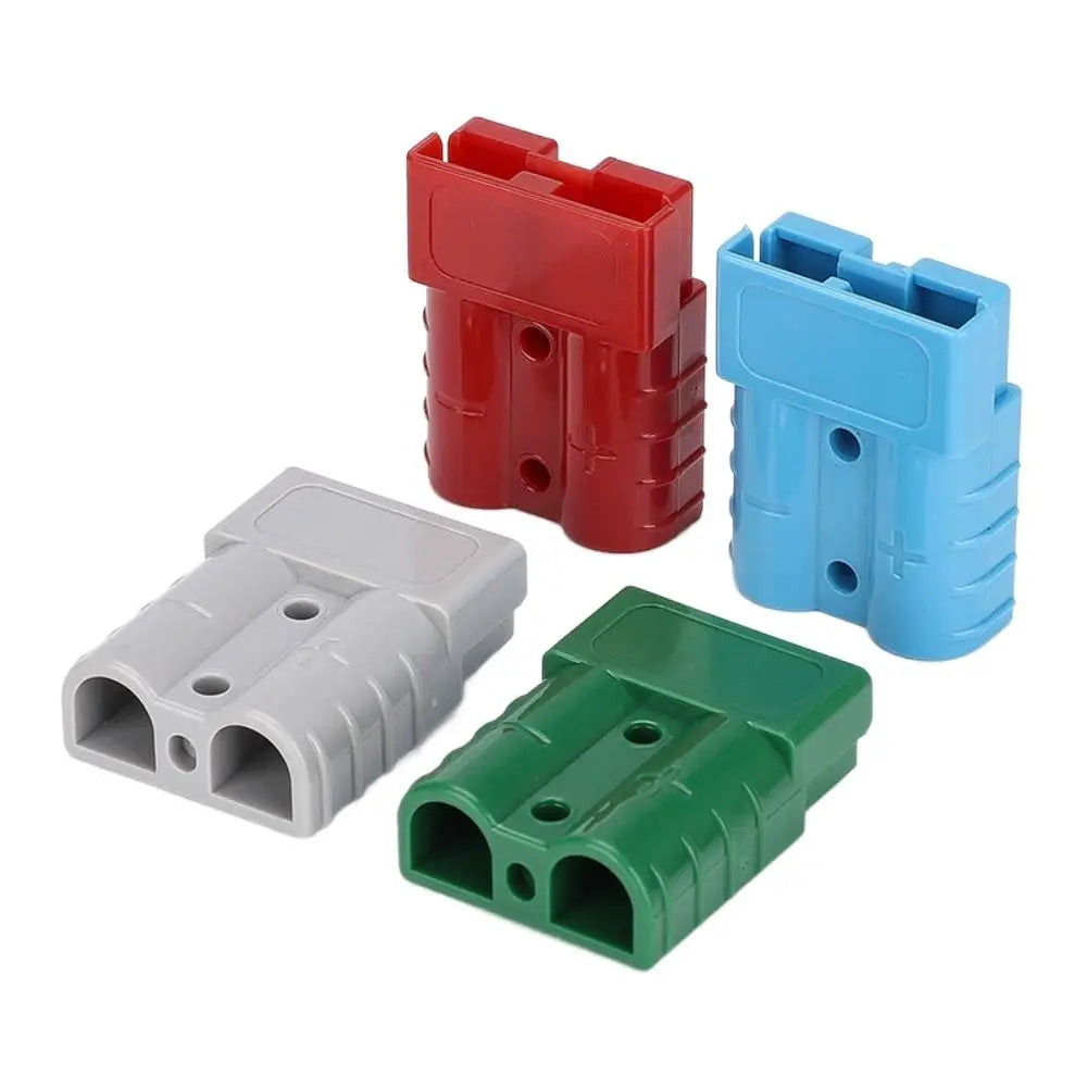 Power Connectors 50 AMP Plug Cable Terminal 600V Grey Red Quick Plug Connector Battery Power Connector