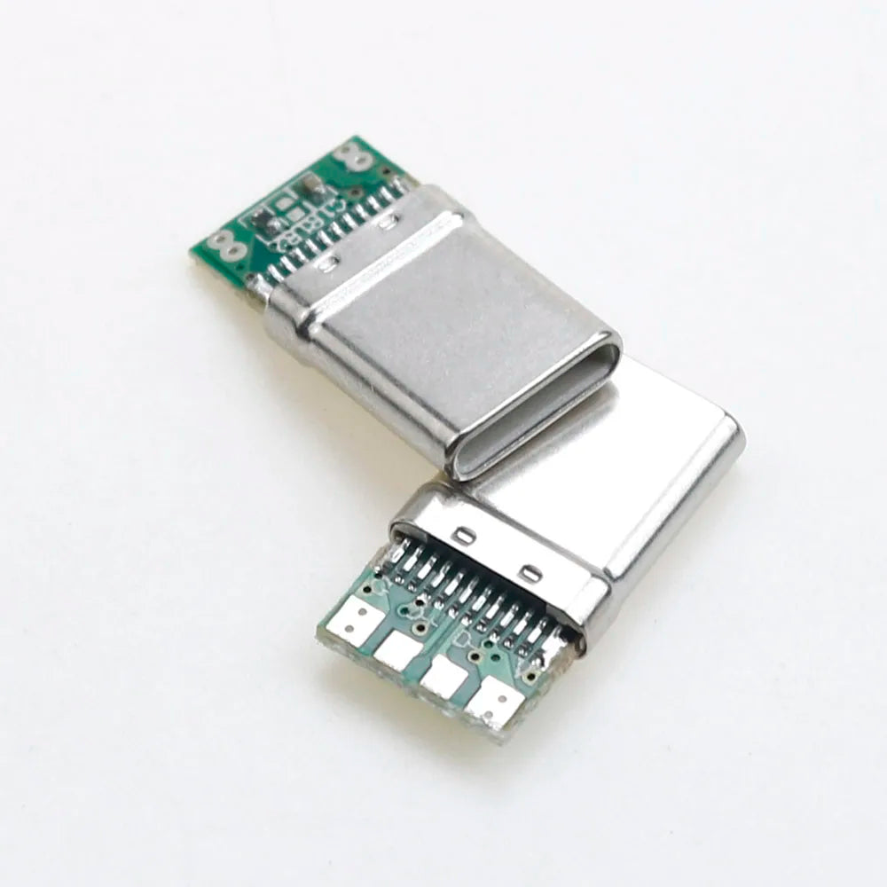 1-10PCS Type-C OTG Male 4P with 5.1K Resistance Data Power Adapter 4 Solder Joint Plug USB Adapter