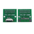 JCD 1Piece FPC/FFC Flat Cable Transfer Plate  0.5mm 1mm to 2.54mm Spacing Connector Flexible Flat Cable Adapter Board