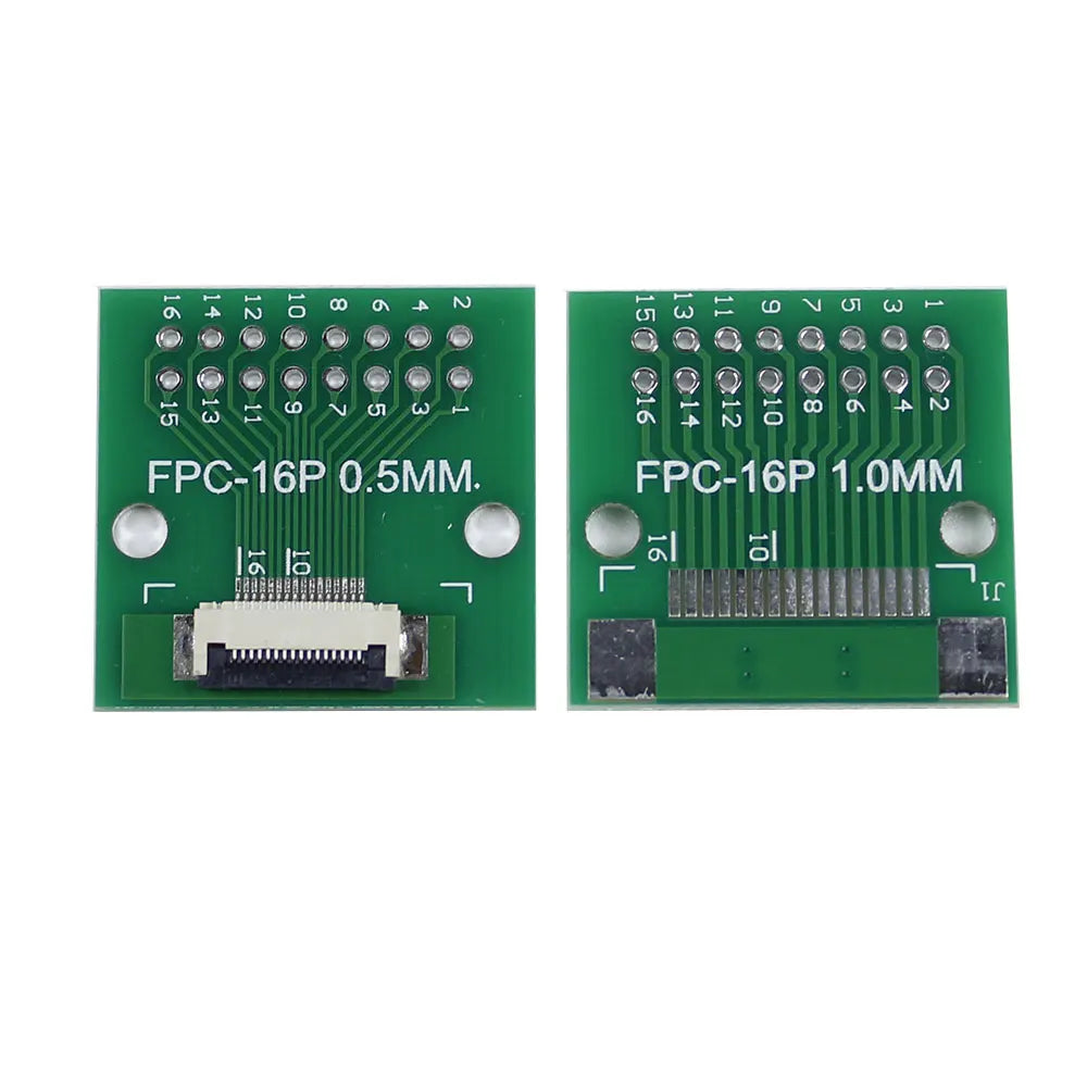 JCD 1Piece FPC/FFC Flat Cable Transfer Plate  0.5mm 1mm to 2.54mm Spacing Connector Flexible Flat Cable Adapter Board