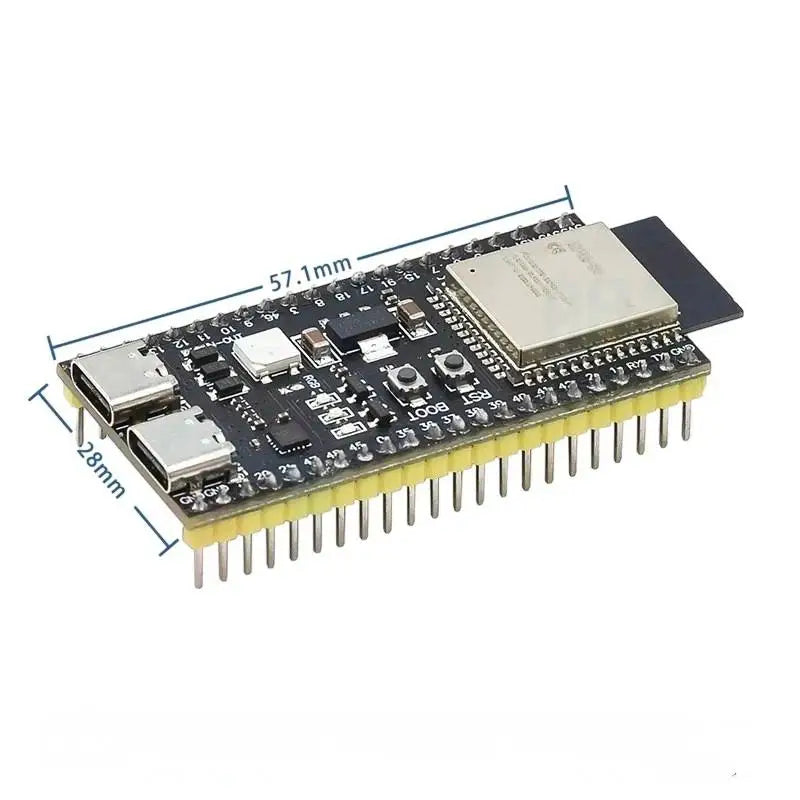 ESP32 S3 Dual Core Development Board 2.4G WiFi Bluetooth Support for Electronics Hobbyists DIY Innovation Projects