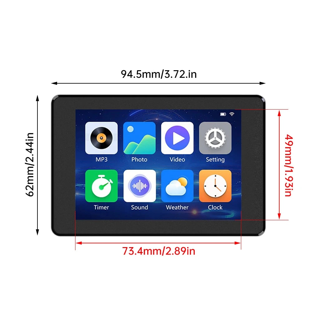 320x480 LED RGB 65K 3.5-inch TFT Capacitive Touch Screen ESP32-S3 WIFI Bluetooth Development Board AXS15231B Driver Chip