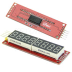 8 Digit Bit MAX7219 Digital Tube Display Module Board 7 Segment Digital LED Display 5V/3.3V Controller for Arduino 51/AVR/STM32