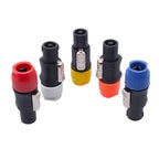 4 Pole Male Speakon Connectors Plug Powercon Connector for Professional Audio And Power Applications Speaker Connectors