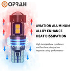 2pcs High Quality T10 LED W5W Car Interior Lights CANBUS No Error 3030 SMD Super Bright Side Marker Parking Lamps Auto Bulb 12V