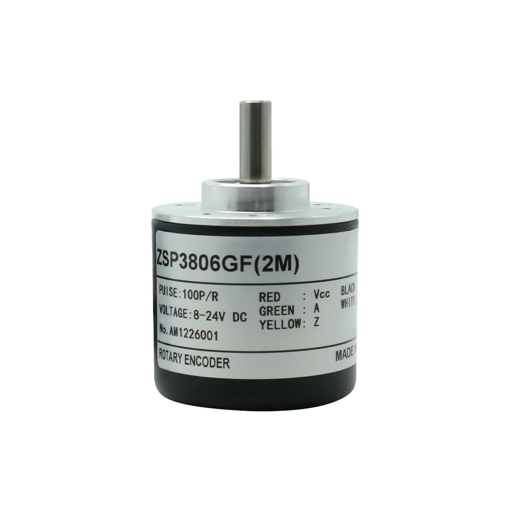 Photoelectric Incremental Rotary Encoder ZSP3806 2‑Phases Shaft 6mm Industrial Automation Equipment Encoder