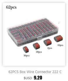 COB LED Wire Connector 5 8 10mm Connection Solderless Mini Buckle FCOB RGB CCT LED Strip Lights 2 3 4 Pin No Dark Area Connector