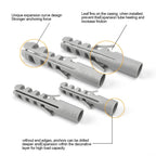 M5 M6 M8 M10 M12 M14 Plastic Expansion Tube Pipe Anchor Wall Plug Anchors Applicable To Self-tapping Screws Wall Anchors Plug