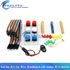 Starter Kit For UNO-R3 Mini Breadboard LED Jumper Wire Button For Arduino Diy Kit School Education Lab