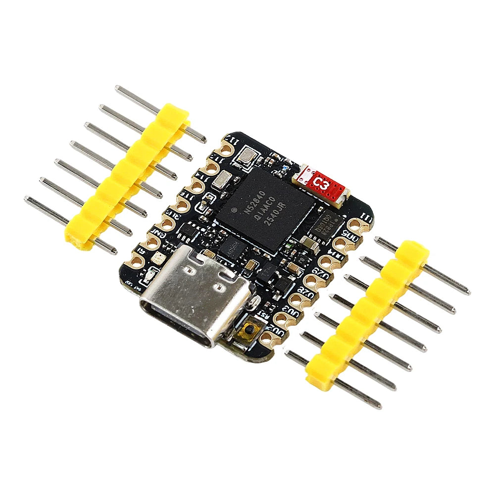 MINI NRF52840 Development Board BT5.0 Bluetooth Module MCU Main Control Board 18*21MM QSPIFlash TYPE-C