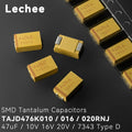 5pcs/lot 47uF 10V 16V 20V 25V 10% 7343 Type D SMD Tantalum Capacitors TAJD476K016RNJ TAJD476K020RNJ TAJD476K025RNJ New original