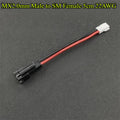 5-50Pcs/lot MX2.0mm Male Head To JST/SM/PH2.0mm 2P Female Head Lipo Battery Adapter Cable Line 5CM 22AWG For RC Car Accessories