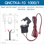 Clamp CT Current Transformer QNCTK1-16 100A 50mA 50A 25mA 100A 40mA 50A 20mA Open Current Sensor Split Core Current Transformer