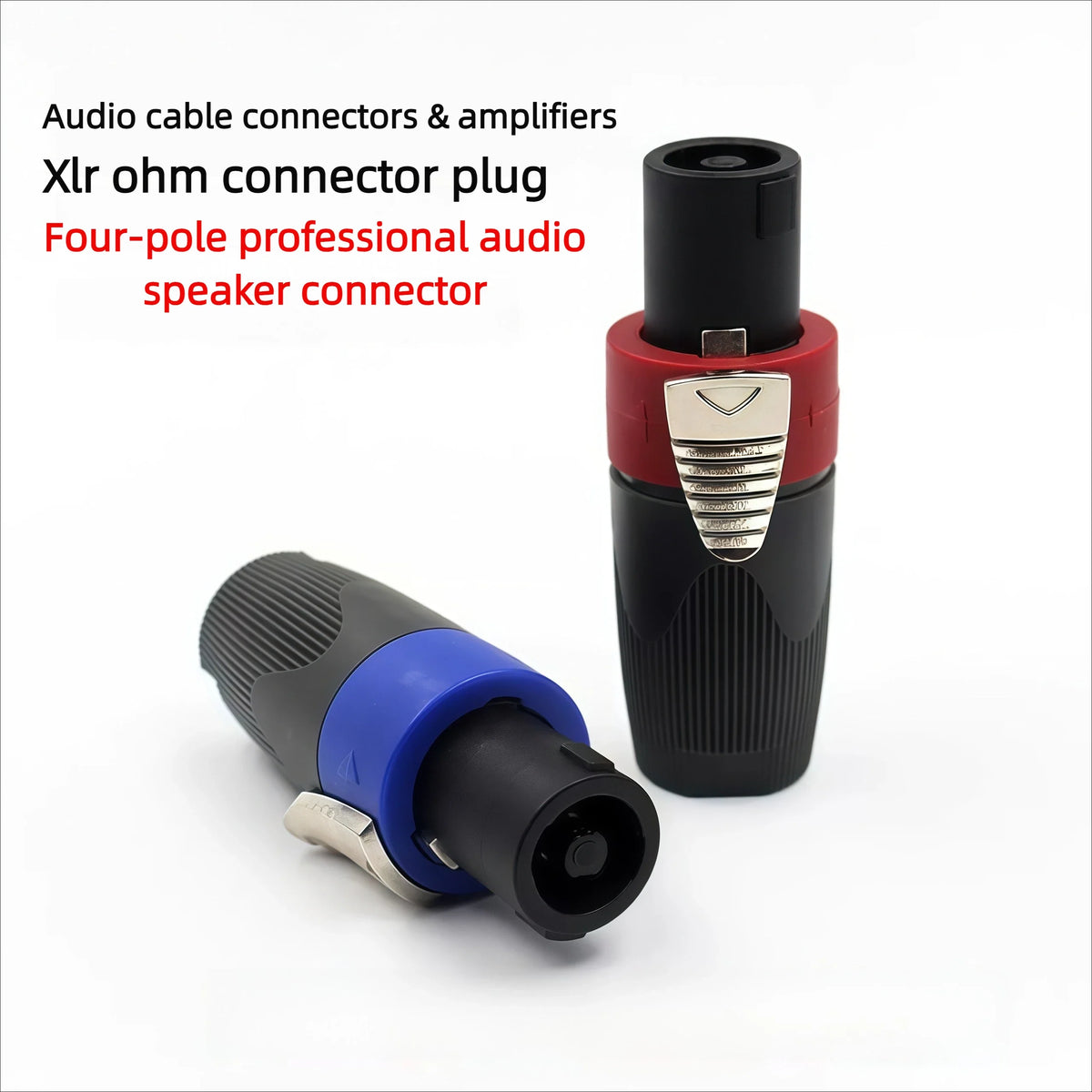 1PC Speaker Powercon connector Speakon 4 Pole Plug Male Professional audio power plug usb c connector  conector bico injetor JUY