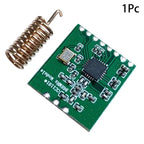 1/2/3PCS CC1101 Wireless Module Long Distance Transmission Antenna 868MHZ SPI Interface Low Power M115 64-byte