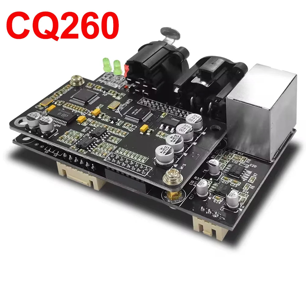 ShennDare CQ380 Digital DSP Module 96kHz 2 In 4 Out Audio Processor FIR Filter for Power Amplifier Speaker Management