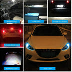 10PCS W5W T10 LED Bulbs Canbus 5730 8SMD 12V 6000K for Car Turn Signal Reading Brake Trunk Hood Width Clearance Lights